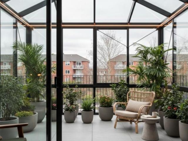 T3 orienté PLEIN EST avec JARDIN D'HIVER et PARKING, PROCHE TRANSPORTS