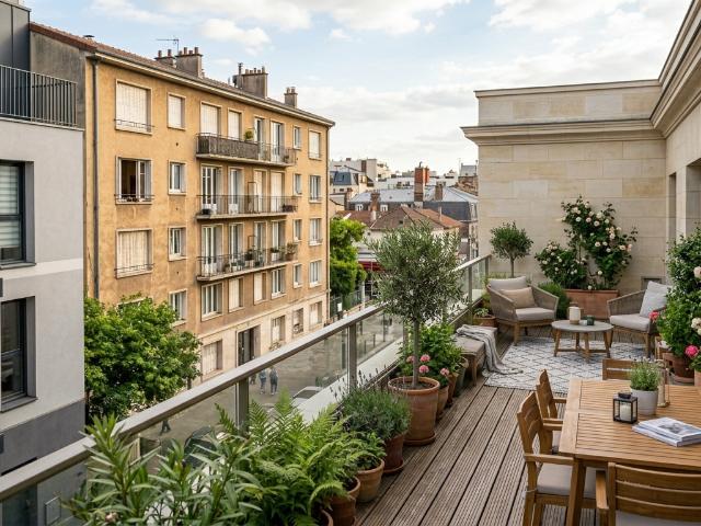 T3 orienté SUD avec BALCON, PARKINGS et CAVE