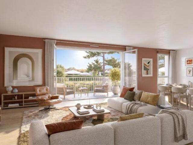 T3 pièces norme RE2020 balcon et parking
