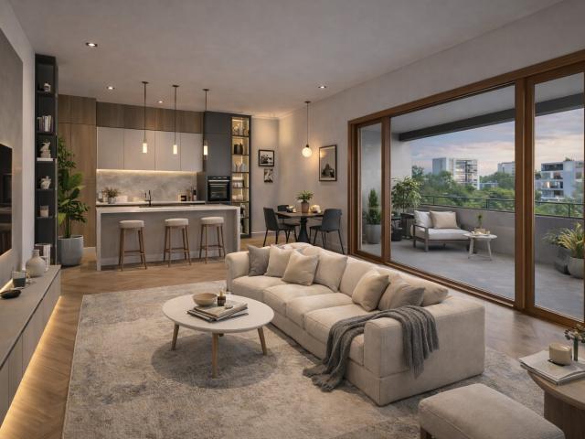 T3 Proche verdure et gare LIVRAISON RAPIDE 3 pièces, 68 m²
