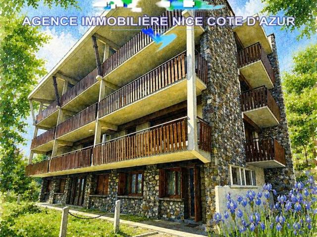 T3 rénové 39 m² à St Dalmas de Valdeblore – Une invitation à la montagne