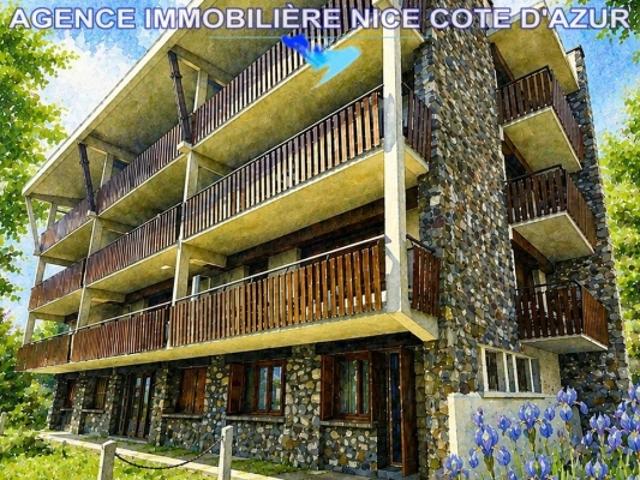 T3 rénové 39 m² à St Dalmas de Valdeblore – Une invitation à la montagne