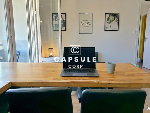 T3 rénové, 6e étage, vue montagnes