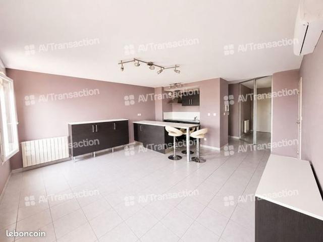 T3 RECENT de 60m² Climatisé Balcon Garage
