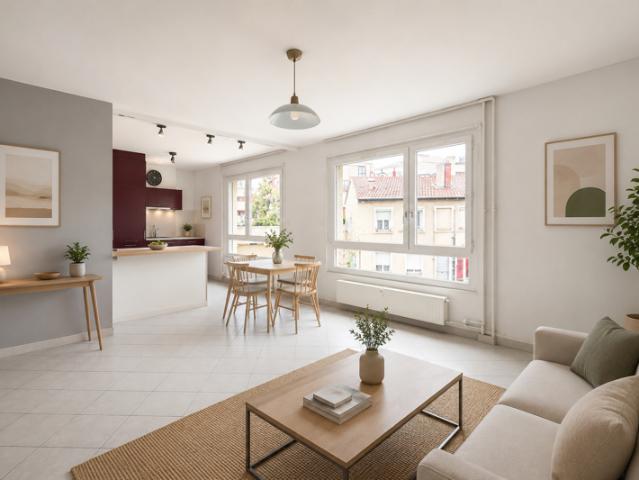 T3 Sans Souci / Dauphiné 64 m2