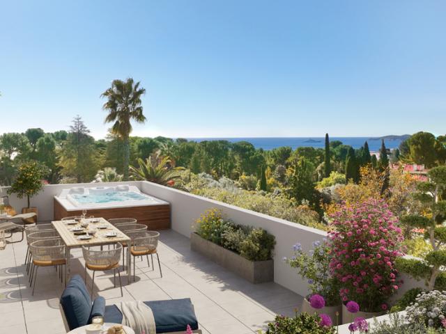 T3 standing, domaine d'exception La Ciotat 582 000