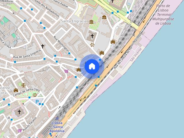 T0 todo remodelado NOVO em Lisboa Santa Apolonia