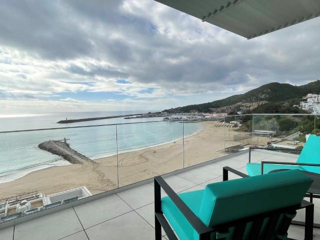 T0 Duplex vista mar e piscina Primeira Linha da Praia, Sesim. 155m² Sesimbra Santiago