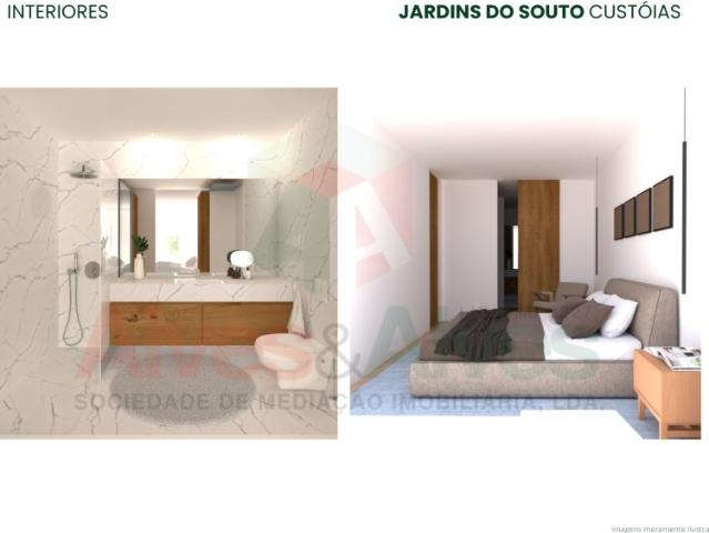 T0 no centro de Custóias, em Matosinhos Nova Construção