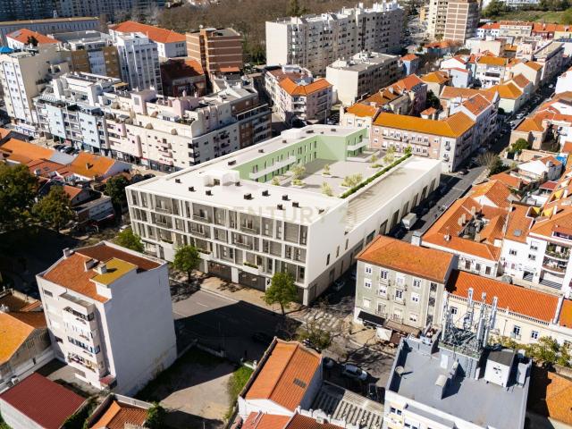 T0 NOVO Viva com conforto e centralidade no Muralha Setúbal Residences