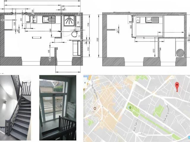 T1 16m² Angers centre