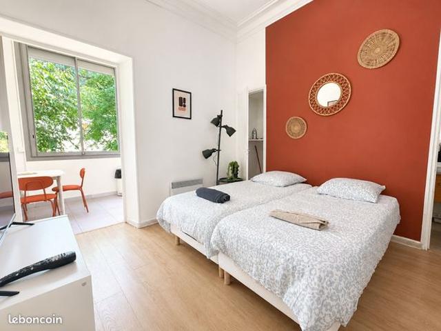 T1 21 m² lumineux — 5 min à pied gare Saint Roch