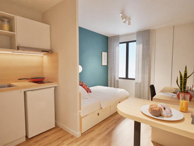 T1 bis duplex de 21 à 27m² meublé et équipé