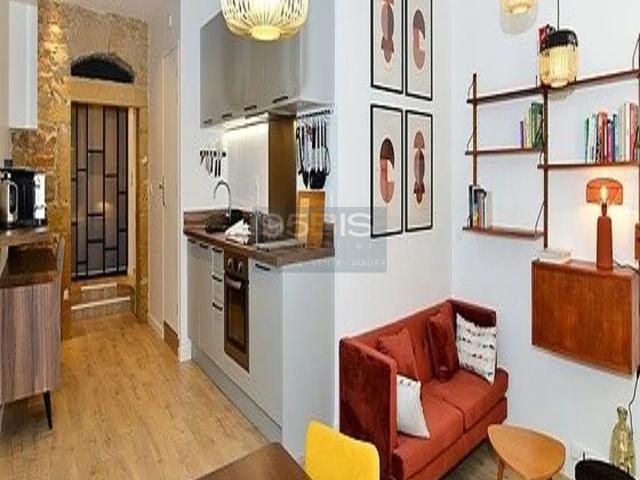 T1 bis meublé 19 rue Rivet 69001 LYON