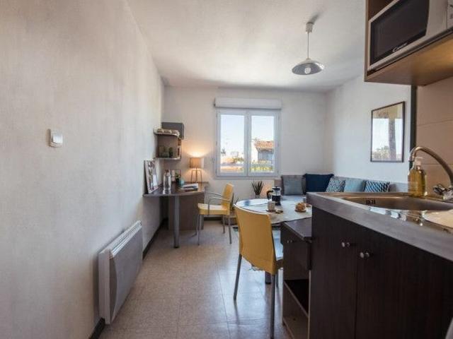 T1 de 18 à 21,5 m² pour un loyer de 465 à 530€ par mois