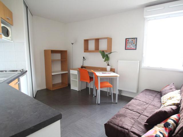 T1 de 21 à 24m² meublé et équipé