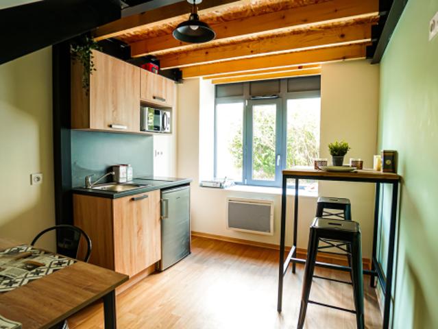 T1 et T1bis duplex de 19 à 25m² meublé et équipé