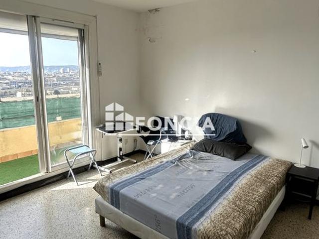T1 lumineux avec balcon et Box en sous sol – 13014