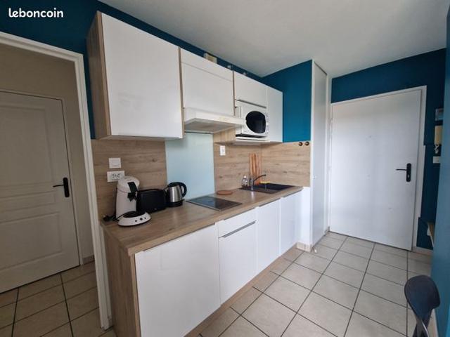 T1 meublé 26.72 m² avec terrasse+parking