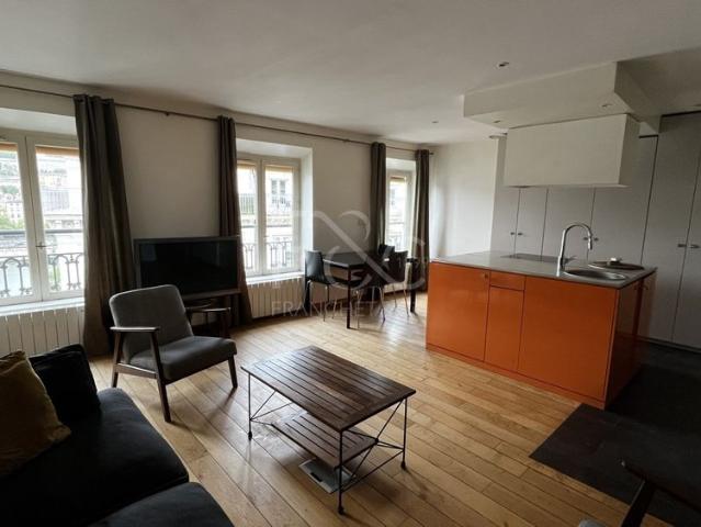 T1 meublé de 58m² Rue Chavanne Lyon 1er vue Saône