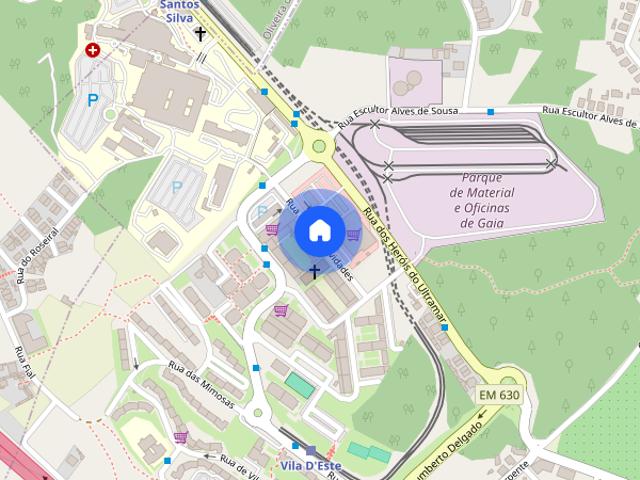 T1 mobilado em Gaia na rua das colectividades