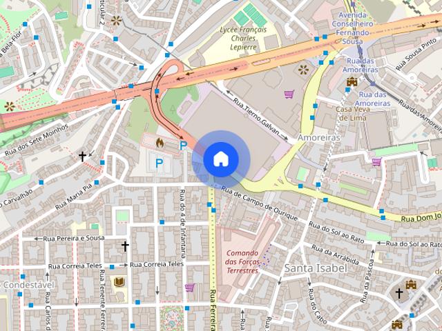 T1 mobilado renovado 3 minutos da estacao metro e camboio