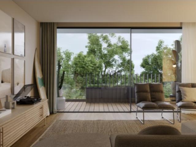 T1 Novo com Terraço e Lugar de garagem