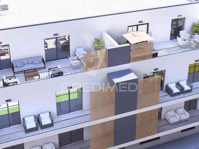 T1 num 1º andar, edifício em construção, central fracção G