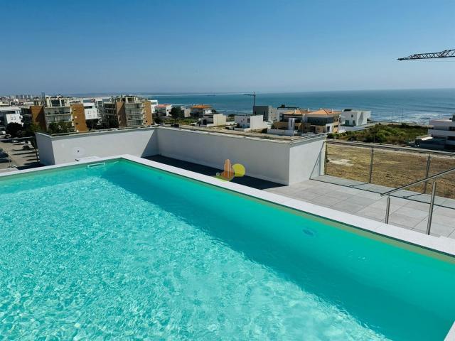 T1k Novo Condomínio com piscina 54m² Buarcos