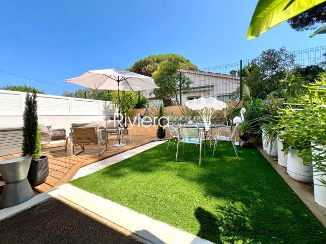 T2/3 EN RDJ AVEC PISCINE ET DOUBLE PARKING S/SOL !