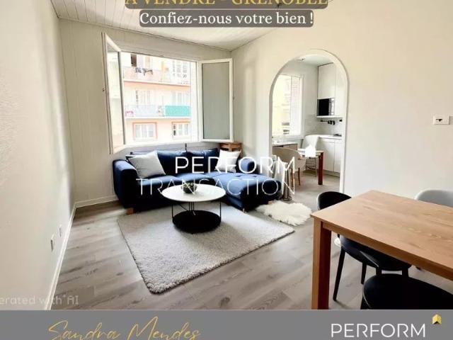 T2 49,96 m² Grenoble – Secteur Pierre Termier – Fort potentiel