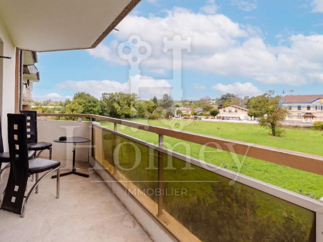 T2 — 52 m2 | Balcon 10 m2 | Cave | À 20 min de Genève