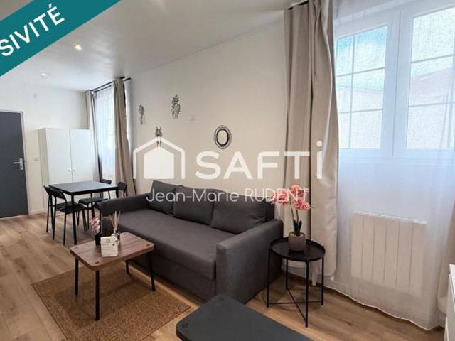 T2 28m2 Adresse rare, rénovation d'exception