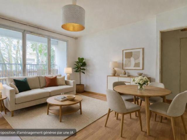 T2 37 m² avec loggia et parking – à deux pas de Lille Europe