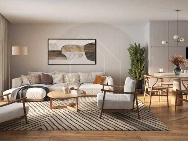 T2 varanda, metro, garagem com carregamento veículos elétric. 99m² Mafamude