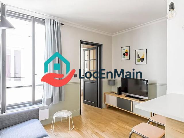 T2 à louer – Meublé – 26 m² – Paris 18e