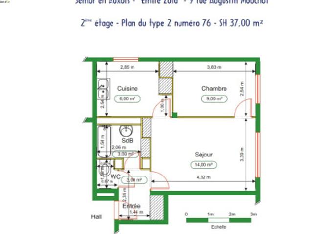 T2 à Semur En Auxois à louer Locagestion, expert en gestion locative