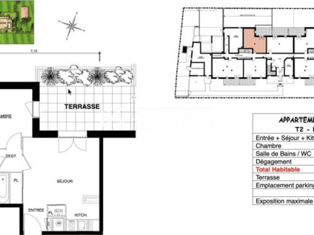 T2 à Toulouse à louer Locagestion, expert en gestion locative