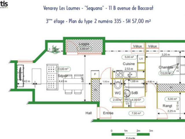 T2 à Venarey Les Laumes à louer Locagestion, expert en gestion locative