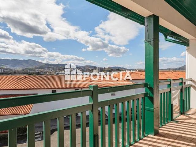 T2 à vendre à Hendaye dans résidence avec Piscine et vue dégagée sur l'Espagne
