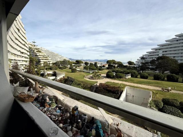 T2 à Villeneuve Loubet avec vue mer 27m² Villeneuve Loubet