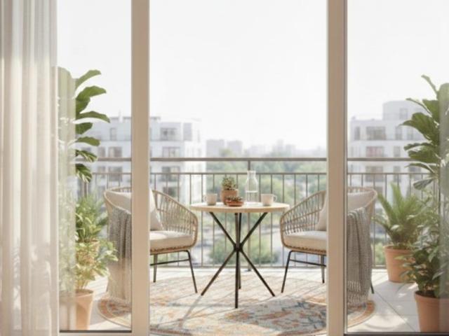 T2 avec BALCON et, PROCHE TRANSPORTS