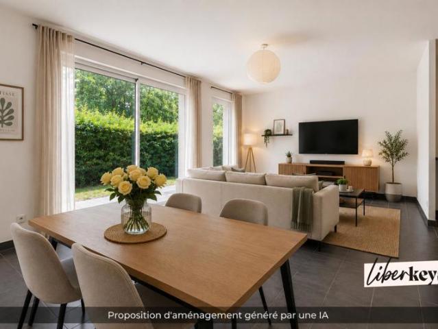 T2 avec jardin, terrasse, parking