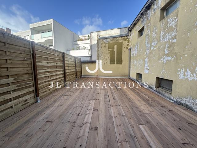 T2 avec Terrasse de 30m2 COEUR DE VILLE Palais de Justice