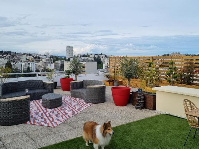 T2 avec Terrasse en dernier étage, secteur Cours Fauriel
