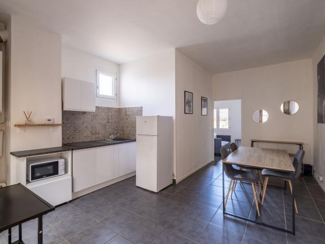T2 bis dernier étage sur cour meublé TOULOUSE LES CHALETS 31000