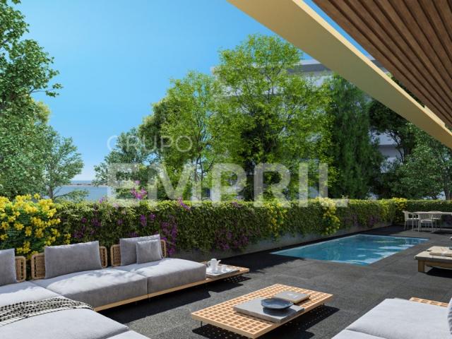 T2 C/ Terraço e Piscina Marina Douro
