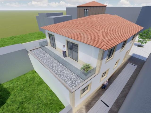 T2 c/ terraço Novo no Centro da Póvoa de Varzim