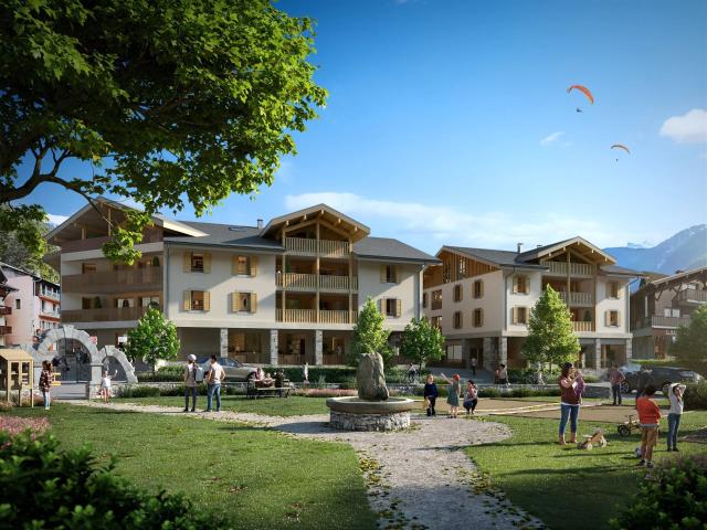 T2 Cabine avec jolie vue montagne Samoëns village 48m² Samoëns