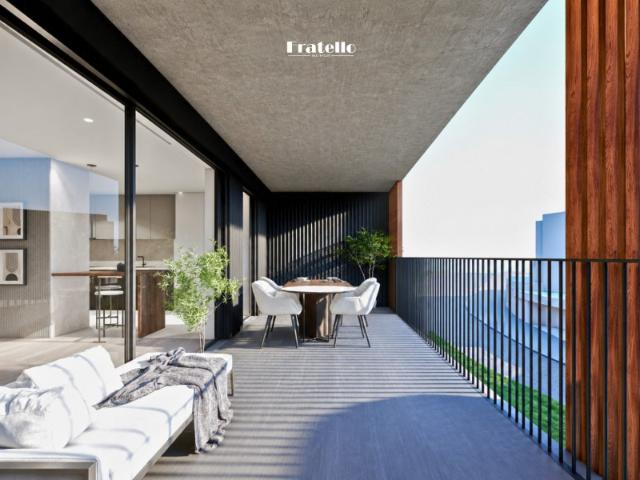 T2 com varanda e garagem fechada
